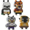 Building Blocks MOC Creative Panda Square Head Assembly Set Educational Toy Model Ornaments