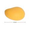 1Pc Mango Squishy Ball Stress Relief Toy - Super Slow Rebound Decompression Fidget Butter For Anxiety Relief