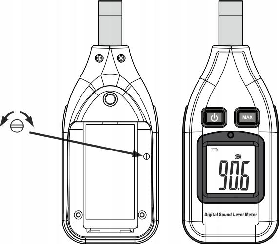 SONOMETER - SOUND LEVEL METER DECIBLE METER