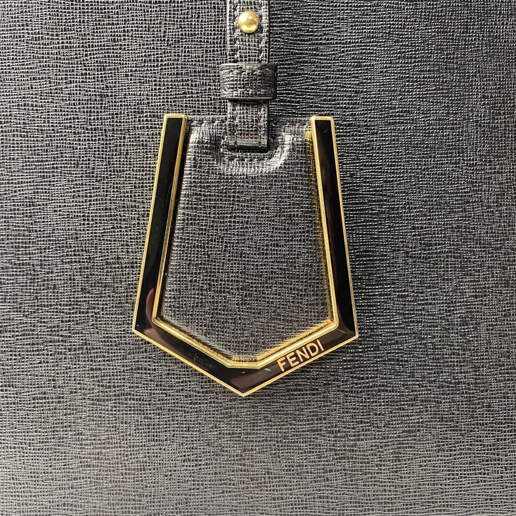 Used FENDIShoulder Bag Black Leather Women