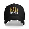 Preppy HALA MADRID Artistic Lettering Camping Baseball Caps Men Unisex Male Beach Coquette Hat Hip Hop Trucker Cap