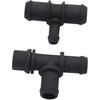 Hconcet 2PCS HVAC Heater Hose Tee Connector Fit Compatible with 2010-2013 Ford Transit Connect 2.0L 9T1Z18472C KH623 9T1Z-18472-C