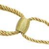 2 Stücke Quasten Vorhang Raffhalter Gold Hängende Kugel Geflecht Seil Holdback Fenster Drapieren Zimmer Zubehör Vorhänge Halter Schnalle