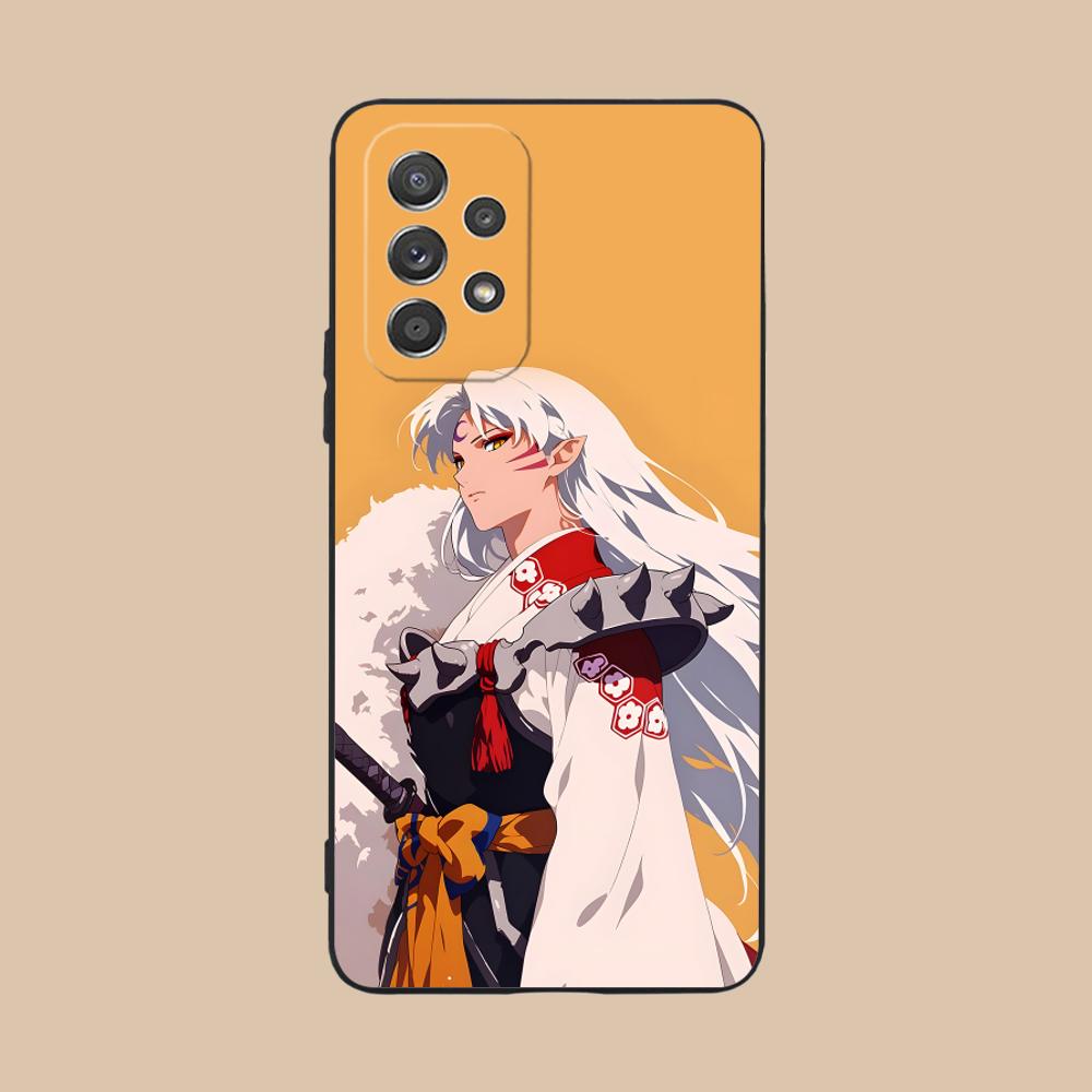Anime Sesshoumaru Mobile Phone Case for Samsung Galaxy A56 55 54 53 52 51 36 35 34 23 16 15 5G Colour Cover Pretty Luxury Cover