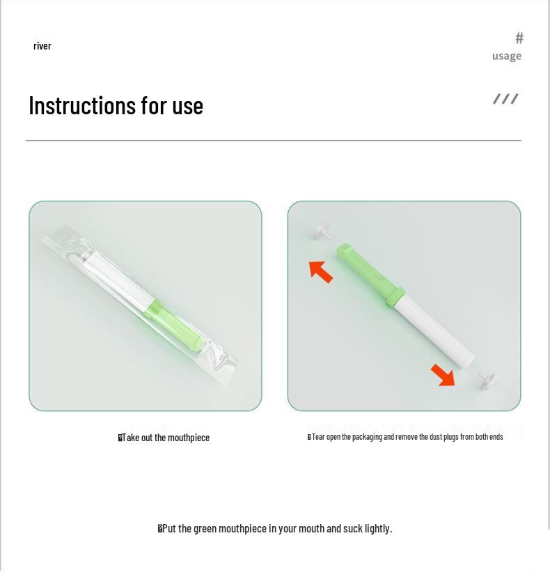 Echter Freund Raucherentwöhnungs-Stift: Japanisches Ersatzmundstück für Männer