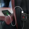 3 In 1 Car Fast Charger Car Socket Adapter USB Extended b Wire Car Accessories For Peugeot 208 3008 107 308 2008 207 508 607 301