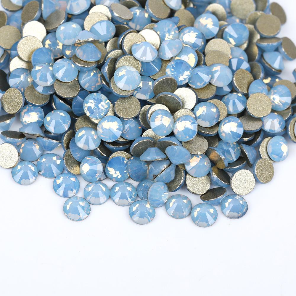 Gold Bottom Colored Glass Flat Bottom Diamond Nail Drill, Mobile Phone Accessories Sticker Diamond Diy Rhinestone Jewelry Accessories