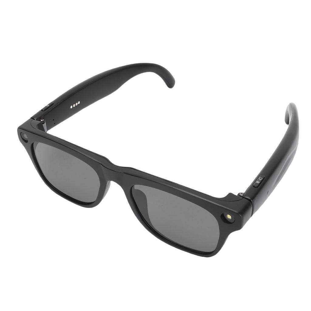 Smart Glasses 4K Camera with Flash Dual Speakers Bluetooth 5.4 Glasses AI Sound Assistant Visual Dialogue Real Time