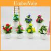 Rose Blossom Foam Flower Potted Plant For Wedding Decor And Indoor Arrangement