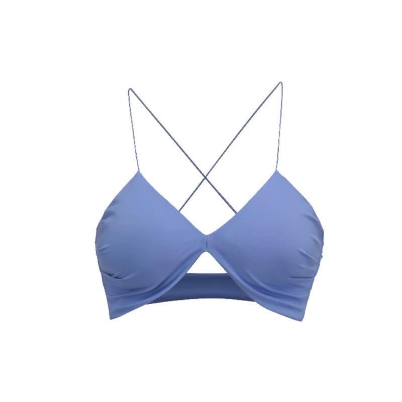 "Women's Summer Yoga Sports Bra and Tube Top"