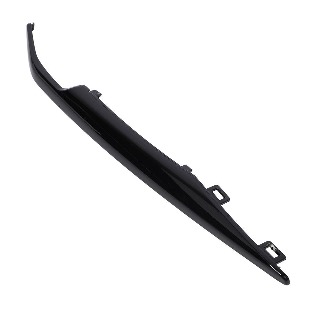 Front Bumper Lower Cover Trim Glossy Black Scratch Resistant Stylish Look Bumper Fog Light Trim for