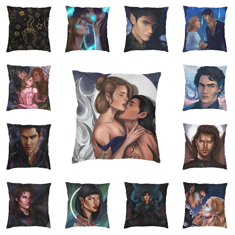 

Несианский чехол на подушку 40x40 см Домашний декоративный принт Двор Шипов и Роз Наволочка для автомобиля Двухсторонняя