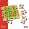 Brettspiel - GOKI - GK-56944 - Logikspiel aus Holz - 1 Spieler oder mehr - Ab 4 Jahren