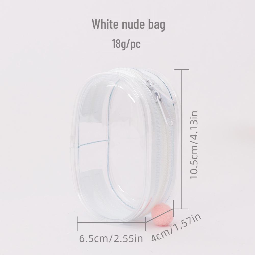 10cm Doll Stroller Transparent Display Bag for Blind Box Storage