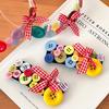 Dopamine Childishness Hairband Face Washing Bow Hair Clip  Hair Styling Accessory