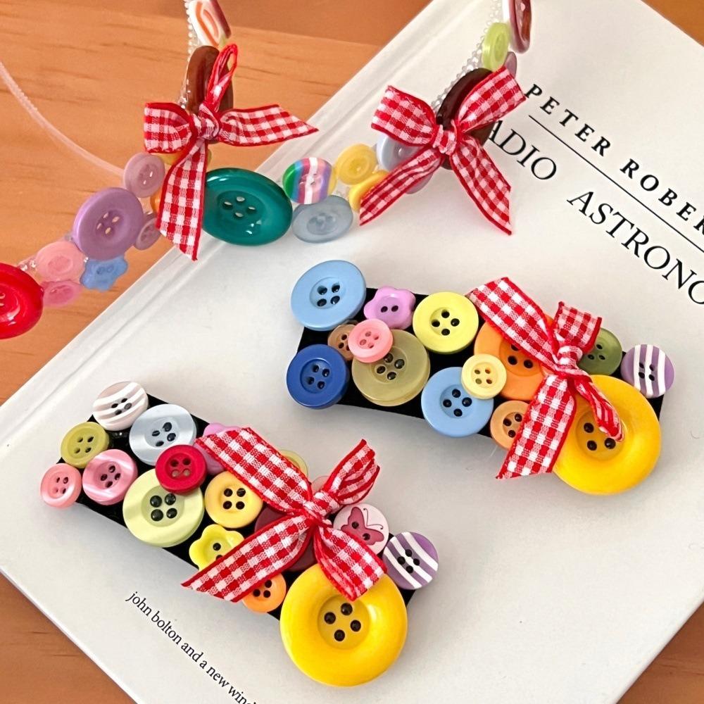 Dopamine Childishness Hairband Face Washing Bow Hair Clip  Hair Styling Accessory