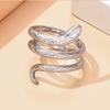 Personalized Punk Snake Rings for Couples - Titanium Steel Jewelry, Retro Street Style for Men and Women