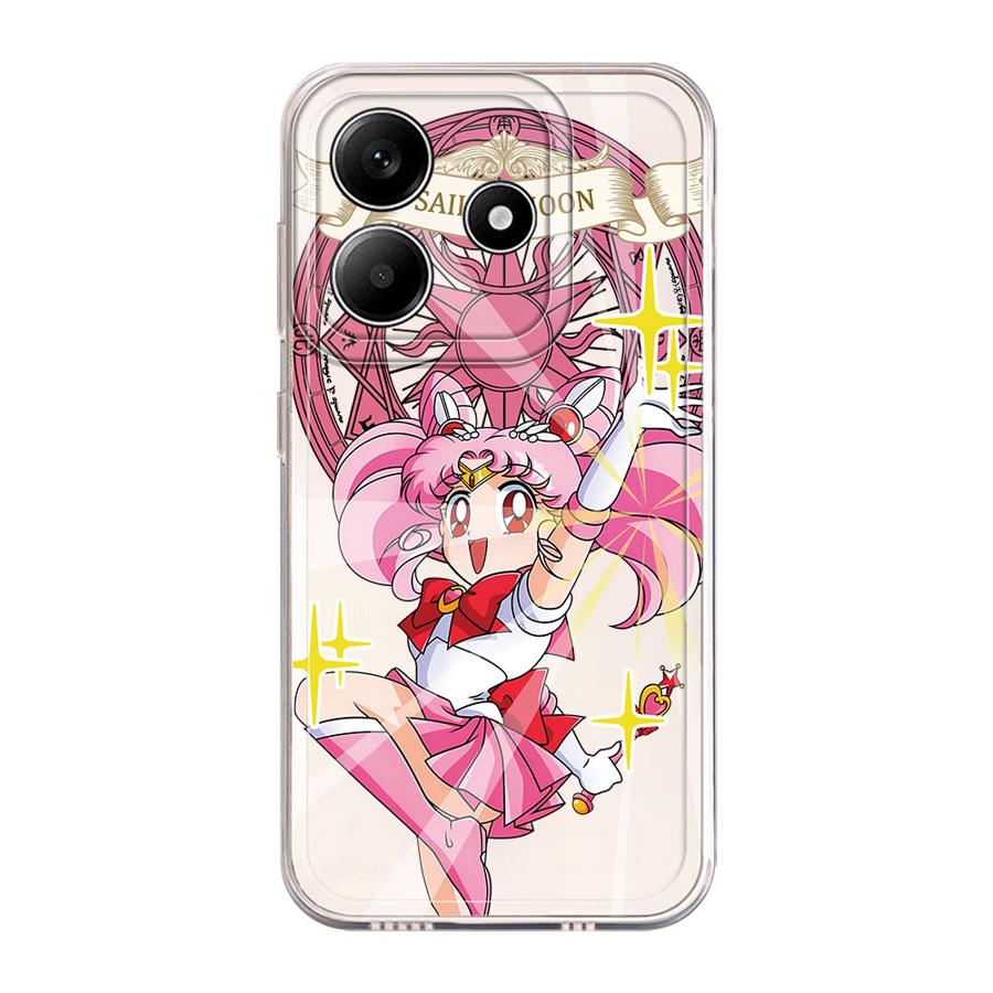 Sailor Chibi Moon Soft Phone Cover Case for Xiaomi Redmi Note 14 Pro Plus 11 11S 14C 9 10 A4 10S 13C 12S 12 Note 13