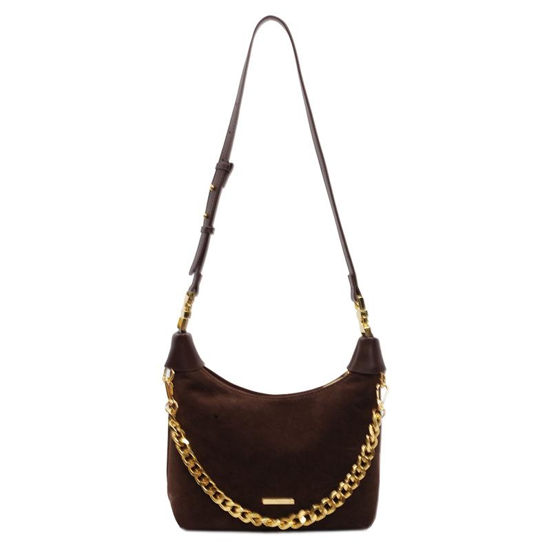 Wholesale Chain Handbag Women's 2025 Autumn and Winter New Retro Underarm Bag Versatile Shoulder Messenger Bag