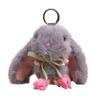 Chaveiro de Coelho de Pelúcia Com Enchimento de Algodão PP Para Meninas e Mulheres