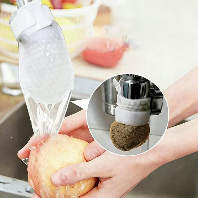 Wegwerp Kraanfilter Katoenen Zak Kit Universele Waterkraan Filtratie Sok Voor Keuken Badkamer Kraan Accessoires