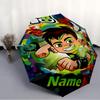 Personalized Name B-Ben10 Print Umbrella - Automatic Open/Close, Eight-Rib Durable Frame, Automatic Folding Umbrella