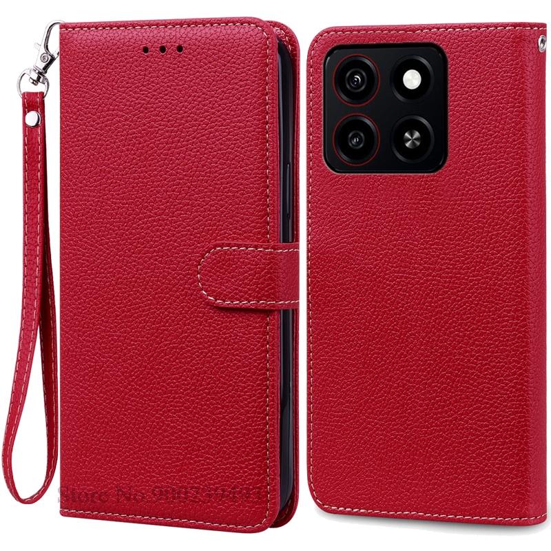 For ZTE Blade A35 Back Cover Phone Case For ZTE Blade A35 Case Soft Silicone Wallet Leather Flip Cover For ZTE Blade A35 Fundas