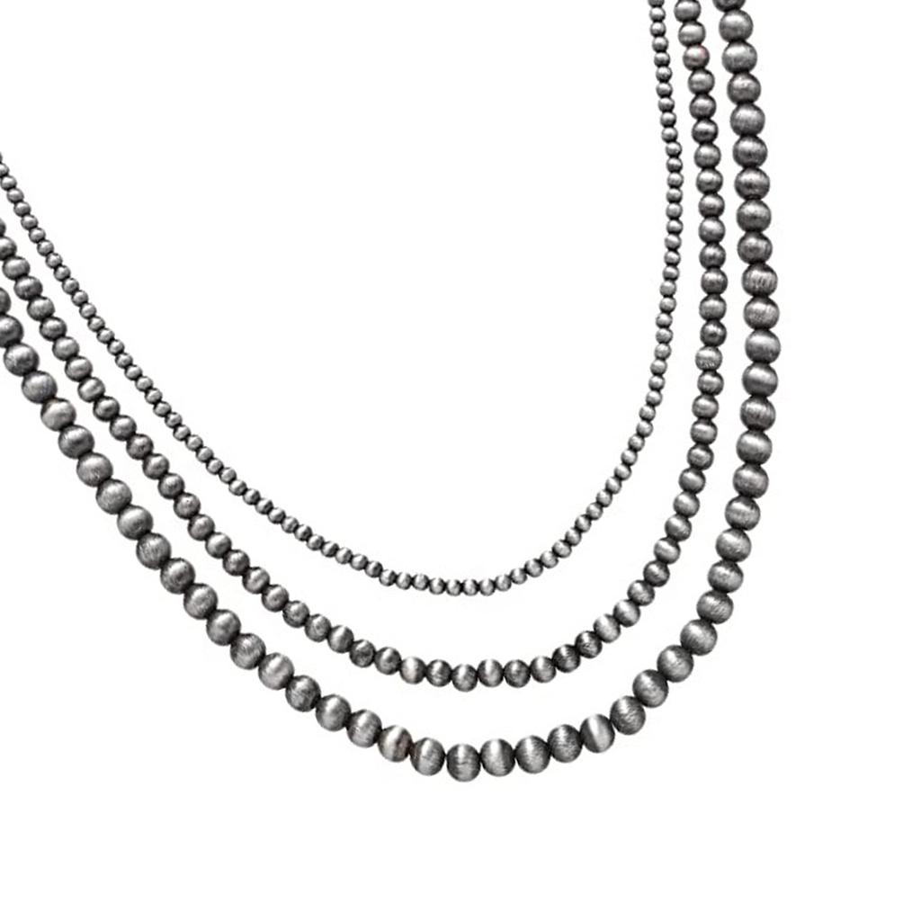 Adjustable Length Brushed Finish Necklace Comfortable for All Day Use And Gifting CCB Jewelry