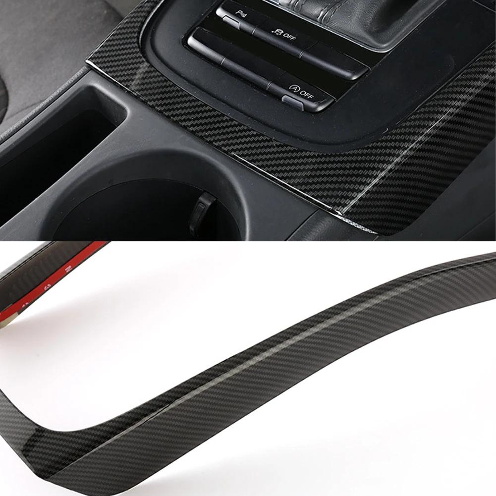 Mittelkonsole Schalthebelrahmen Dekoration Abdeckung Verkleidung für A4 B8 A5 2009-2016 Auto Styling Interieur modifiziertes Autozubehör