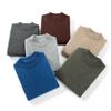 Men's Thickened Cashmere Half-High Neck Sweater - Loose Fit, Warm Knit Pullover