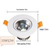 UOSU 12W LED Downlight Wpuszczany 3-kolorowy