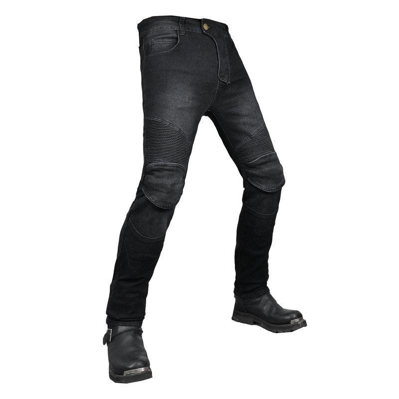 New product Locomotive racing casual loose jeans Off-road motorcycle riding jeans with cover, silicone