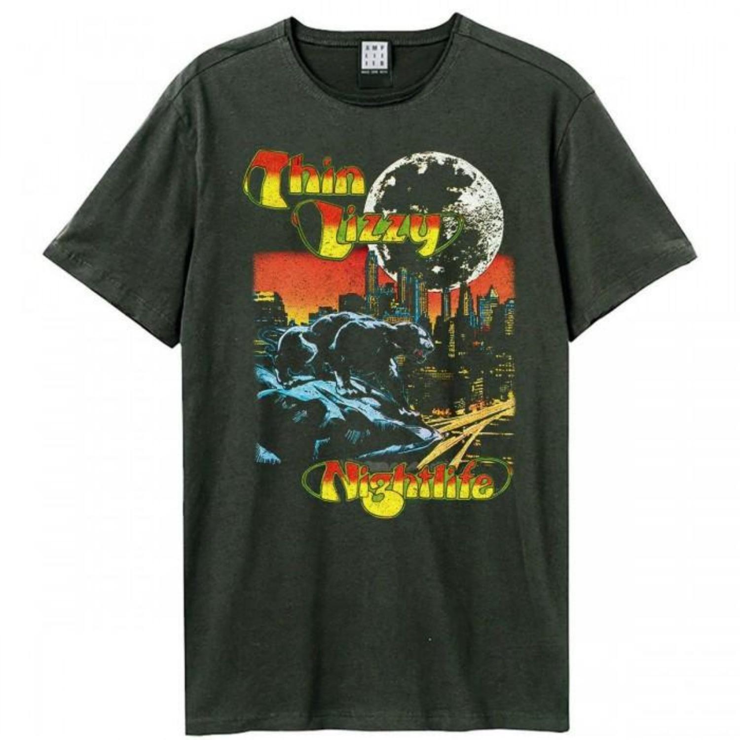 

Amplified Unisex Adult Nightlife Thin Lizzy T-Shirt S разноцветный