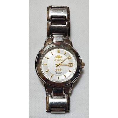 Used [New Battery] ORIENT Crystal 3 Star Quartz Watch