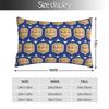Chimay Logo Rectangle Pillowcase Cushion Cover Decor Bedroom Bed Home Comfort Throw Pillow