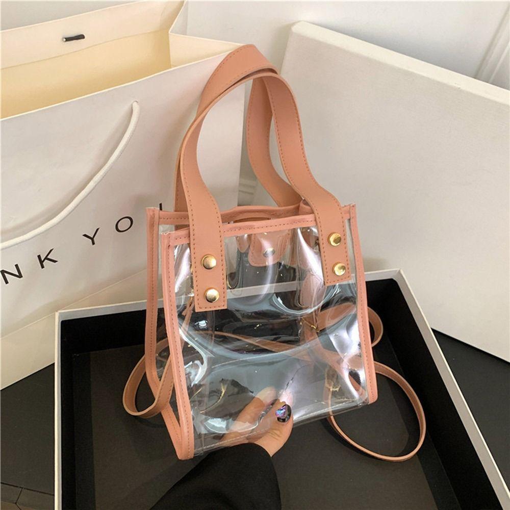 

Сумки через плечо большой емкости, переносная сумка через плечо, новые сумки для покупок розовый