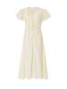 Laengaenlu Sora Shirring Dress(Sora)_Cream