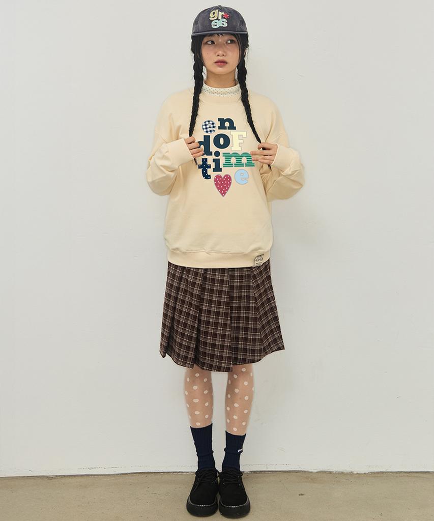 GRAVER [Unisex] End Of Time Logo Sweatshirt_11 Colors