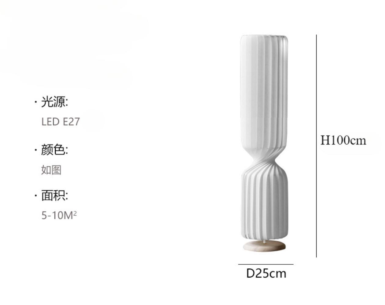 

Датский дизайнер цилиндрической формы шелковый светильник для гостиной дуплекс вилла лофт лестница декор светодиодный длинный полоса торшер No bulb