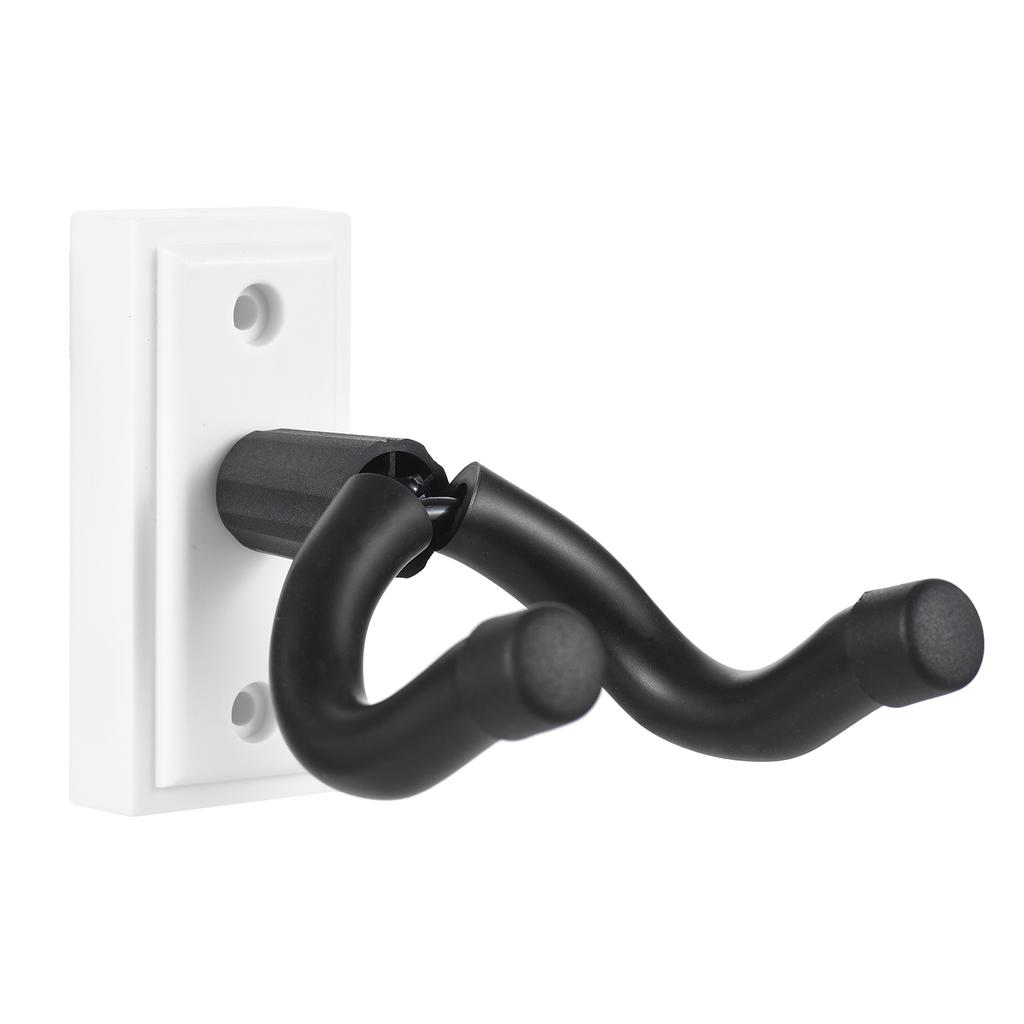 Guitar Wall Mount Hanger Hook Guitar Wall Hook Hanger Solid Sturdy Black Metal Holder Hanger Multifunction Hanger
