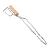 Stainless Steel Barbecue   Pit Tongs, with Extended Charcoal Handle, Multifunctional Outdoor Grill  place Tool