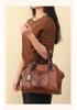 2025 Schicke Geprägte Retro Handtasche - Vielseitige Kissen-Stil Crossbody & Schultertasche mit mehreren Fächern für Damen