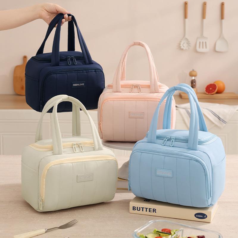 Isolierte Lunchtasche mit großer Kapazität, Mehrfachtaschen-Design, Lunchbox, Wasserdicht, Tragbare Handtasche, Picknicktasche