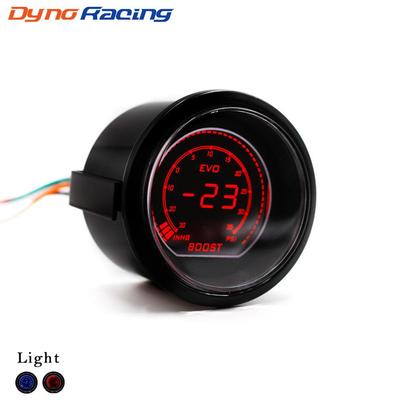 2'' 52mm Car EVO Digital Turbo Boost Gauge Psi Meter With Sensor Turbo Boost Meter Turbo Pressure Boost Gauge