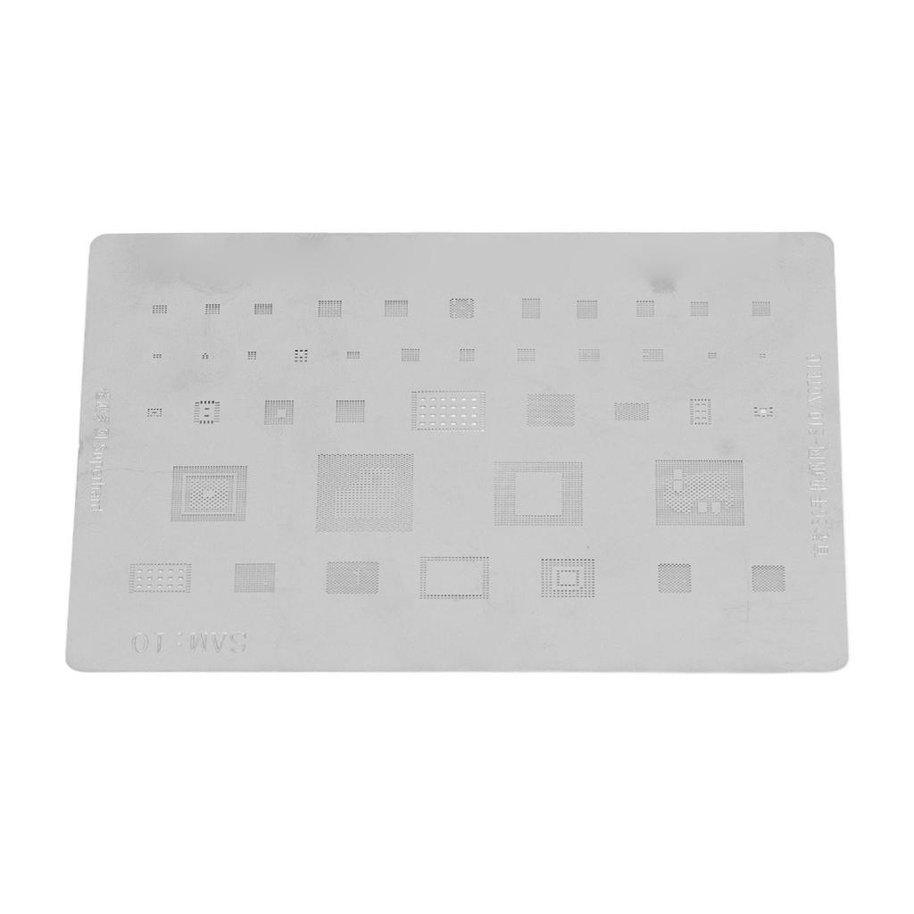 Reballing Stencil CPU Rework Net Șablon de reluare pentru lipire din oțel inoxidabil pentru repararea telefonului mobil