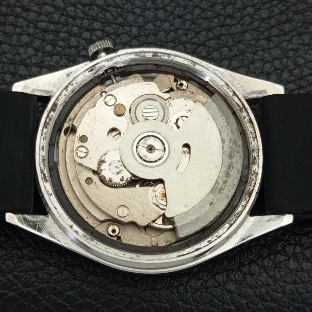 AUTOMATIK VINTAGE SEIKO ACTUS JAPAN HERREN SCHWARZES ZIFFERBLATT UHR a702329-5