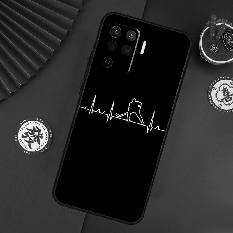 Ice Hockey Rink Sport Case For Oppo A15 A17 A57 A6 A5 Pro A54 A74 A94 A16 A76 A96 A40 A60 A80 A18 A38 A58 A78 A98