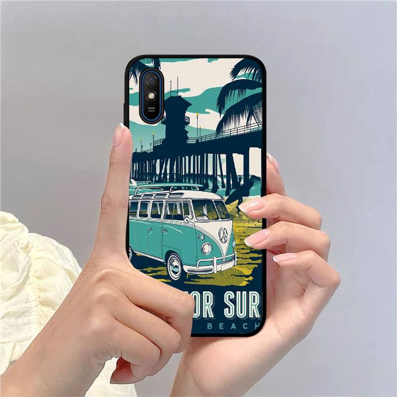 Yinuoda Combi Van Surf Pouzdro na telefon Pro Redmi 9A 8A 7A 7A 7 6A 5A 5 Plus 4X S2 GO K20 K30 6 Note 8 9 Pro Kryt