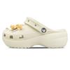 Classic Quiet Clog EVA Casual Comfort Hole Shoes Women's Off-White