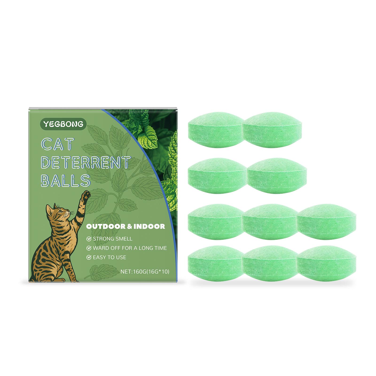 

Convenient Cat Repellent Pills – Mild & Non-Irritating,Ready-to-Use (Just Place),Suitable for Sofas/Potted Plants/Lawns/Gardens